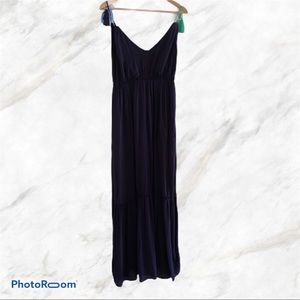 Cupcakes & Cashmere Edmund Maxi Dress Blue Size 0